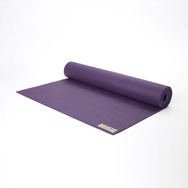 Fusion Yoga Mat 68" 8mm Extra Thick Purple JadeYoga Singapore