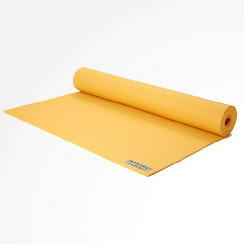 JadeYoga Harmony Yoga Mat Saffron