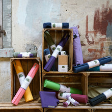 Load image into Gallery viewer, Harmony Yoga Mat 68&quot; - Midnight - JadeYoga Singapore
