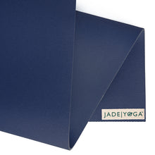 Load image into Gallery viewer, Travel Yoga Mat Long 74&quot; - Midnight Blue - JadeYoga Singapore