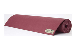 Harmony Yoga Mat 68" - Raspberry - JadeYoga Singapore