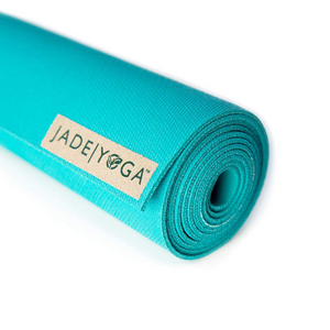 Harmony Yoga Mat 68" - Teal - JadeYoga Singapore